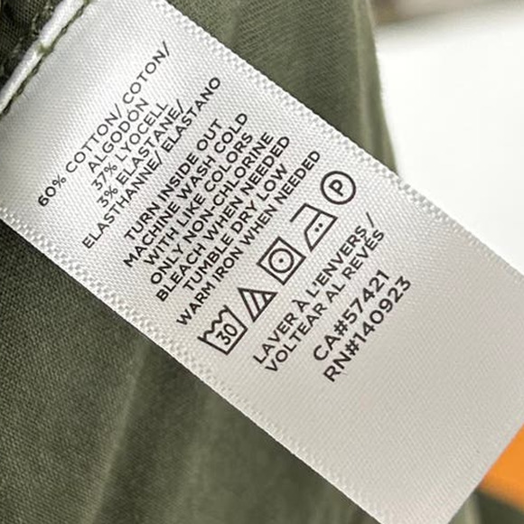 Loft Palazzo Pull On Shorts Olive Green Khaki Womens XL - Picture 7 of 9